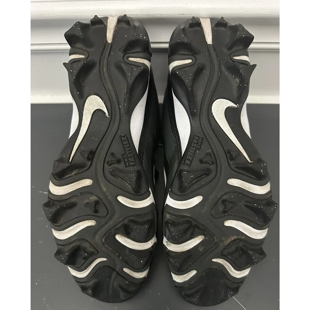Nike Alpha Fastflex Shoes Kids Size 6Y Black Football Cleats FQ4012-001